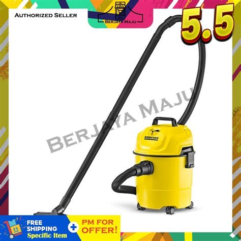 Karcher 1200W Wet And Dry Barrel Vacuum Cleaner WD 1 CLASSIC Shopee