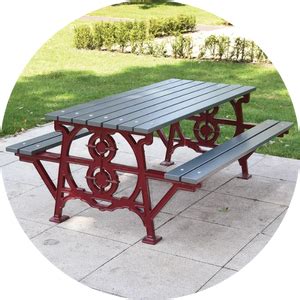 Recycled Plastic Picnic Benches