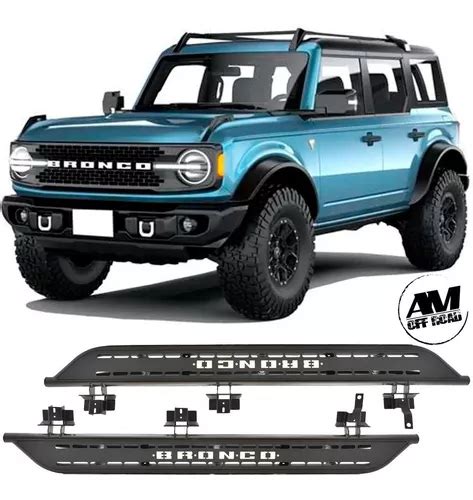 Estribos Ford Bronco Laterales Metalicos Pts Meses