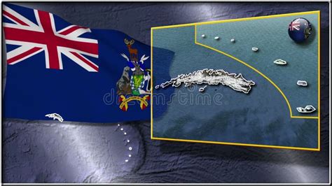 Mapa De Anima O Infogr Fica Das Ilhas Ge Rgia Do Sul E Sandwich Do Sul
