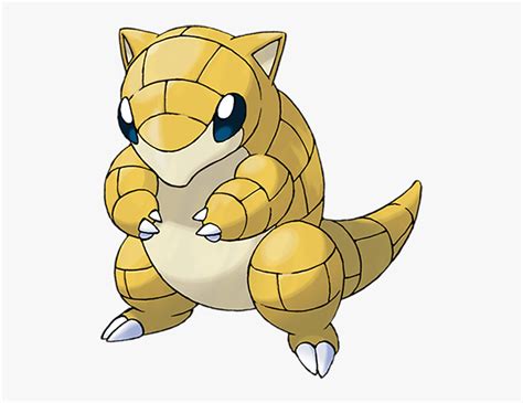 Sandshrew Pokemon, HD Png Download - kindpng