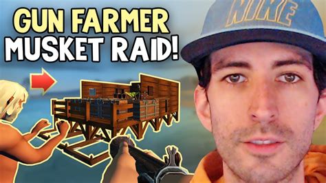 We Musket Raided A Gun Farmers Base Gameplay Tribals Io Survival