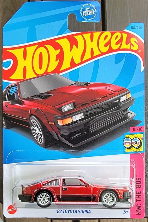 Super Treasure Hunt 82 Toyota Supra Hot Wheels Mattel Creations