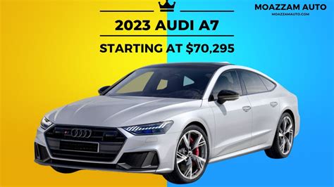 2023 Audi A7 Review Pricing And Specs Youtube