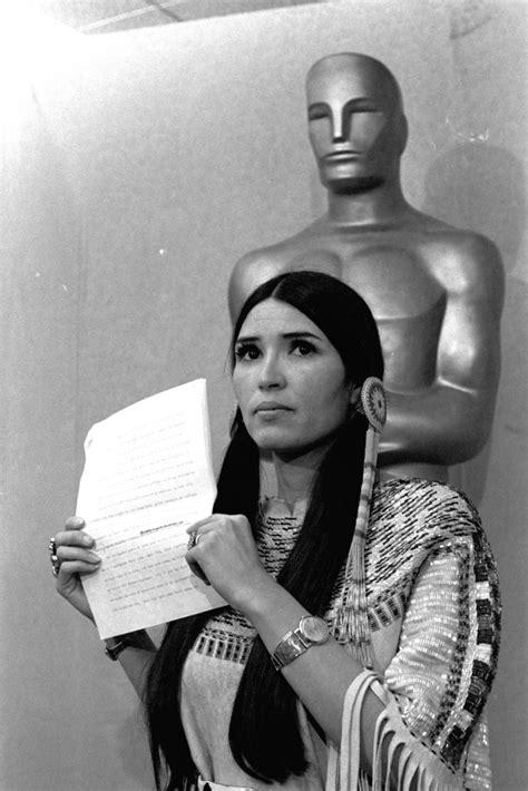 Sacheen Littlefeather, Native American activist known for Oscar speech ...