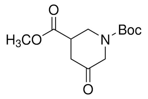 Methyl 1 Boc 5 Oxo Piperidine 3 Carboxylate AldrichCPR 1303974 96 0