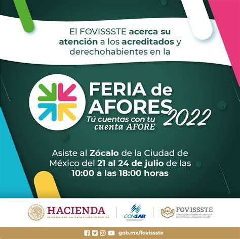 Feria De Afores 2022 Fondo De La Vivienda Del Instituto De Seguridad Y Servicios Sociales De