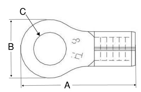 Ring Terminals Size Chart A Visual Reference Of Charts Chart Master