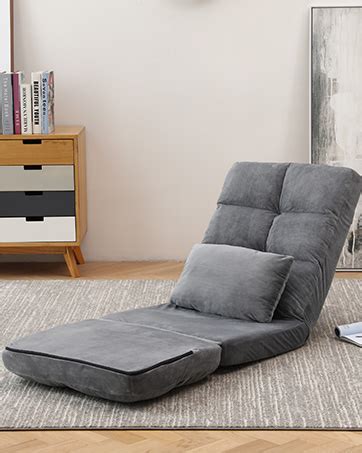 Amazon Urnodel Indoor Chaise Lounge Sofa Floor Chair With Back