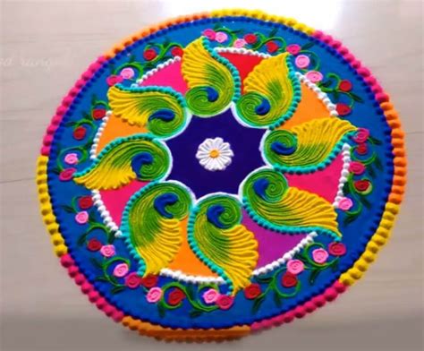 Rangoli In Nepal: 20 Best Rangoli Designs For Tihar 2022