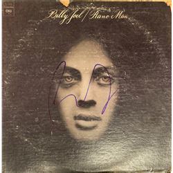 Signed Billy Joel, Piano Man Album Cover