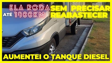 Aumentei o Tanque da Iveco Daily 35 150 e agora ela roda até 1 800 km