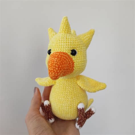 Chocobo Plush Toy Etsy