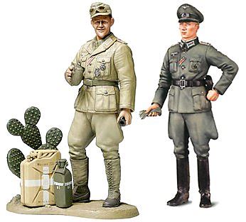 Tamiya Wwii Wehrmacht Officer Africa Corps Tank Crewman