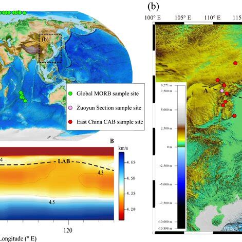 A Global Distribution Of Midocean Ridge Basalts MORB With Fe