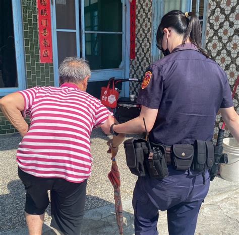 找不到回家路 雲林北港警護送年邁獨居老婦返家 蕃新聞