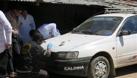 Polic As Identifican A Presunto Asesino De Taxista Video Peru Correo