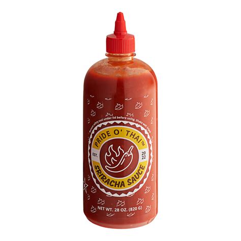 Pride O Thai Sriracha Sauce 28 Oz 12case