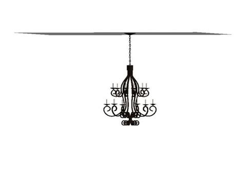 Bronze Chandelier Revit Family | Thousands of free AutoCAD drawings