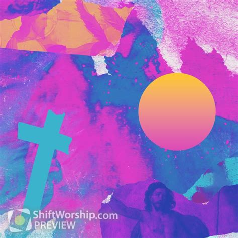 Holy Week Paint Square Shift Worship