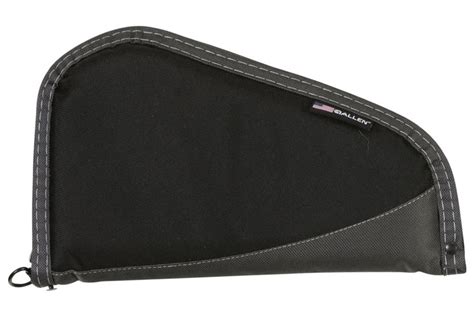 Allen 8 Inch Deluxe Handgun Case Black Gray Sportsman S Outdoor