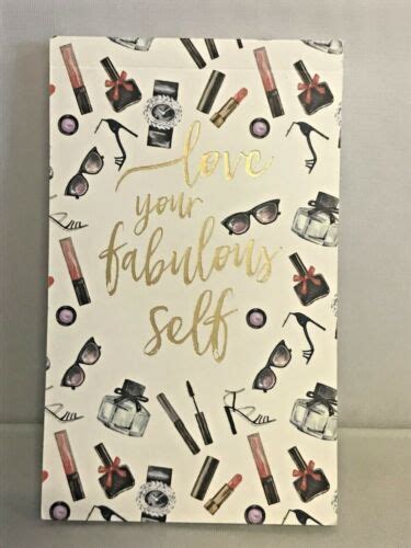 Eccolo 2017 Town Street Arts Notepad Love Your Fabulous Self 100