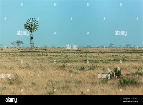 Water Pump - Tsavo East National Park (Kenya Stock Photo - Alamy