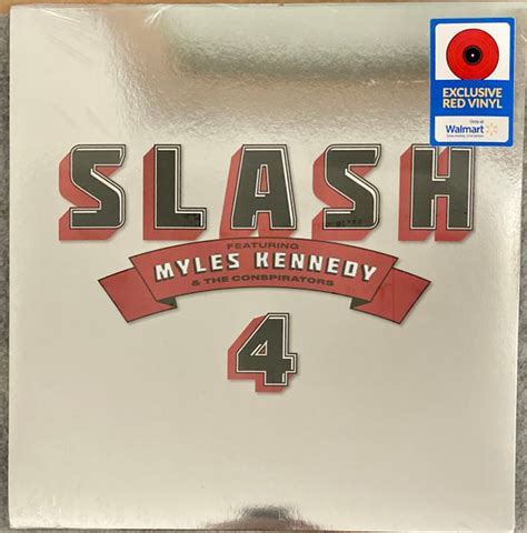 Slash Featuring Myles Kennedy And The Conspirators 4 Vinyl Red Lp Album 2022 R22135585