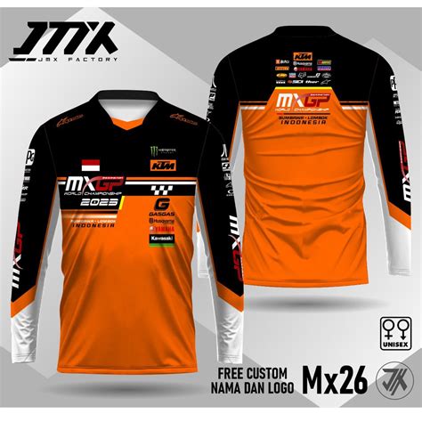 Jual Jersey Mxgp 2023 Jersey Motocross Trail Trabas Enduro Grasstrack