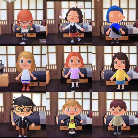 Animal Crossing Persona Designs Rpersona5