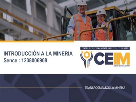 PPT INTRODUCCION A LA MINERÍA