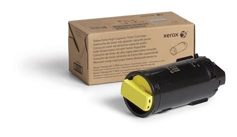 Genuine Xerox Yellow High Capacity TAA Compliant Toner Cartridge For