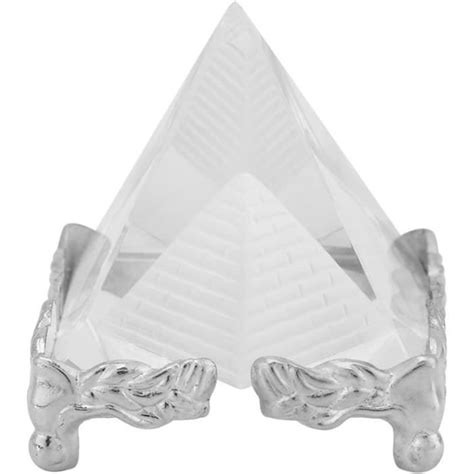 Pyramide De Cristal Créative Chakra Pyramide De Quartz Pierre Sculptée