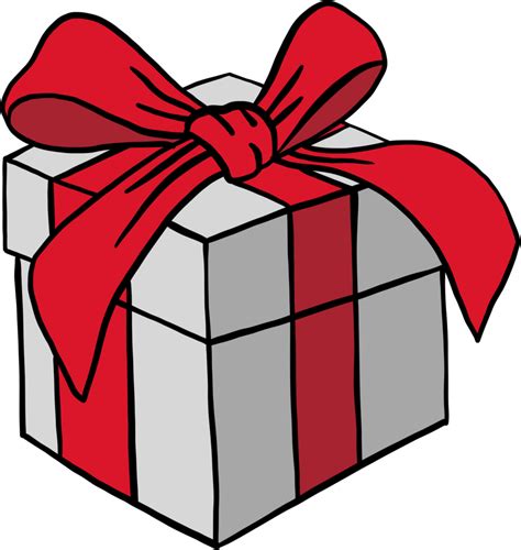 Doodle Freehand Sketch Drawing Of A Gift Box 12640599 PNG