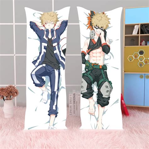 Anime My Hero Academia Dakimakura Katsuki Bakugou Pillow Cover Hugging