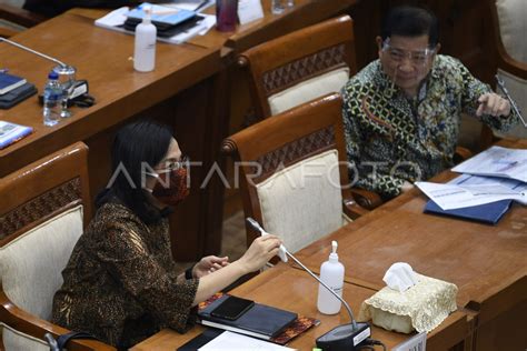 RAKER PEMBAHASAN ASUMSI DASAR RAPBN 2021 ANTARA Foto