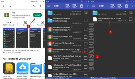 Cara Membuka Dan Mengekstrak File RAR Atau ZIP Di Android DROIDINSIDE