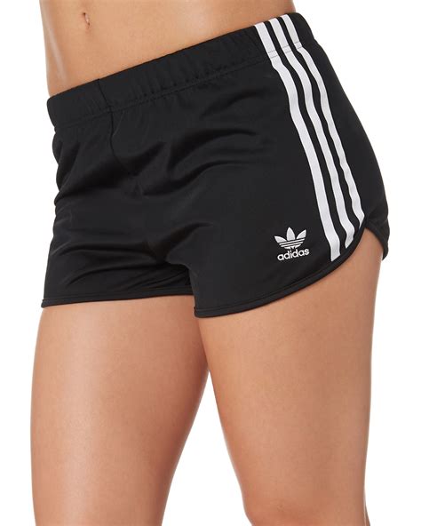 Adidas 3 Stripe Short Black SurfStitch