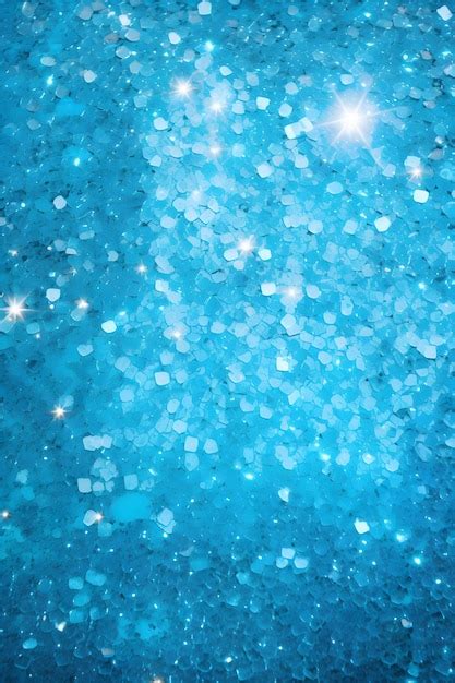 Premium Photo Light Blue Glitter Texture