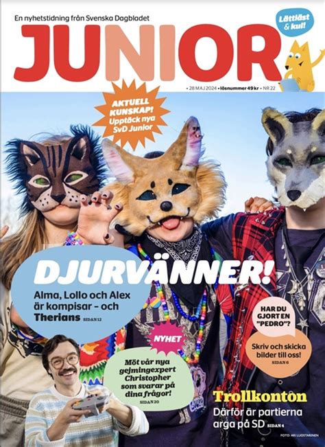 SvD Junior Prenumeration Tidningskungen Se