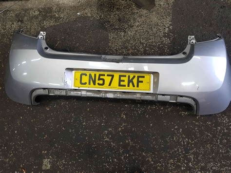 Renault Clio Sport Mk Rear Bumper Grey Silver Tef Store