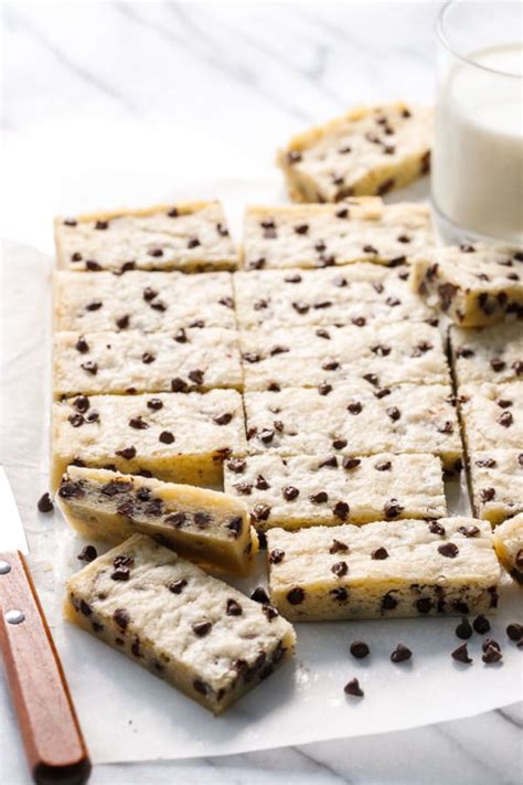 Chocolate Chip Shortbread Cookie Bars Artofit