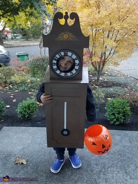 Tick Tock Grandfather Clock Costume