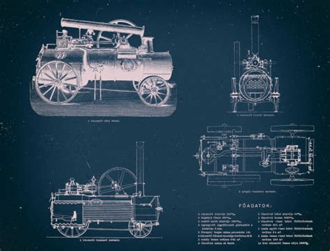 130+ Vintage Train Blueprint Stock Photos, Pictures & Royalty-Free ...