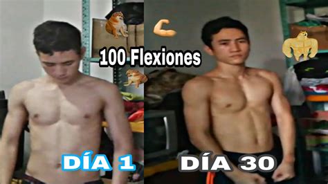 100 Flexiones Diarias Por 30 Días Youtube