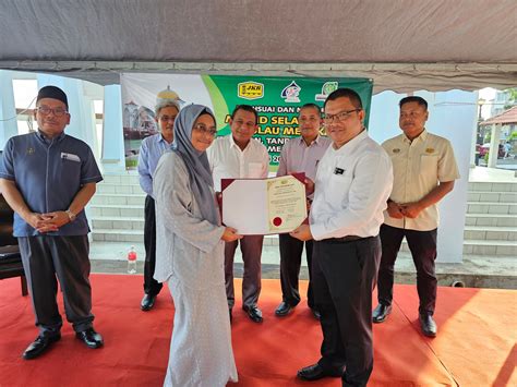 Majlis Penyerahan Projek Ubahsuai Dan Naiktaraf Masjid Selat Fasa