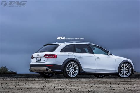 Stylish Adv1 Custom Wheels For Audi A4 Allroad — Gallery