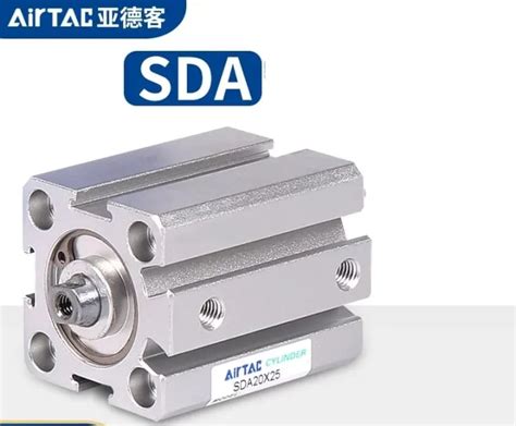 Airtac Sda Series Sda Pneumatic Compact Air Cylinder Bore Size Mm