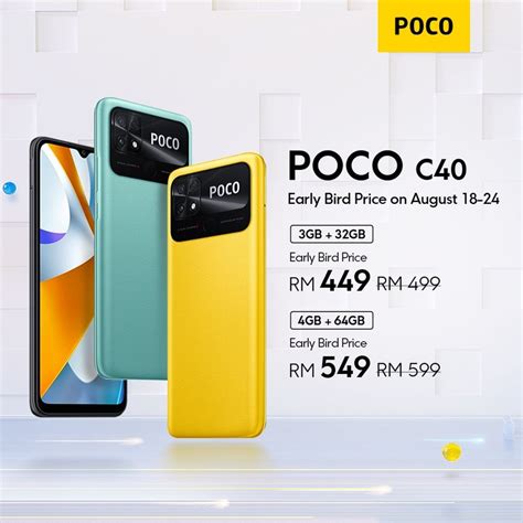 Poco C Malaysia Poco S New Sub Rm Phone Runs On An Unusual