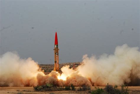 Pakistan test-fire short range surface-to-surface missile - Khaama ...